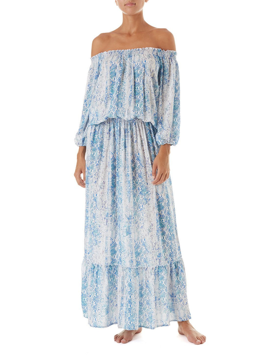 faith serpente offtheshoulder maxi dress 2019 F