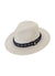 fedora hat white navy 2019