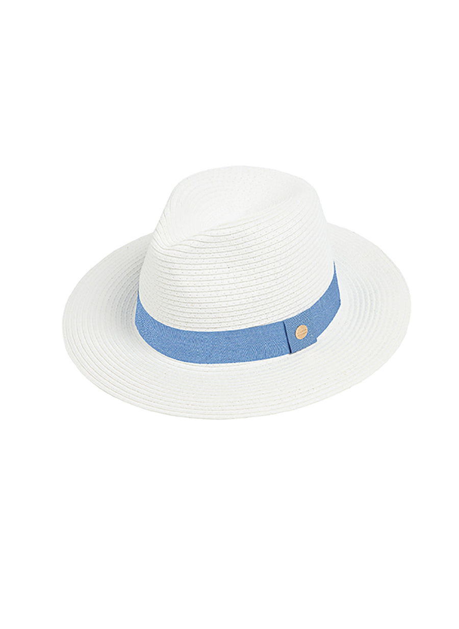 Fedora White/Denim