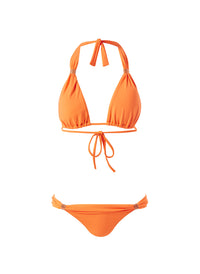 Exclusive Grenada Orange Bikini Top
