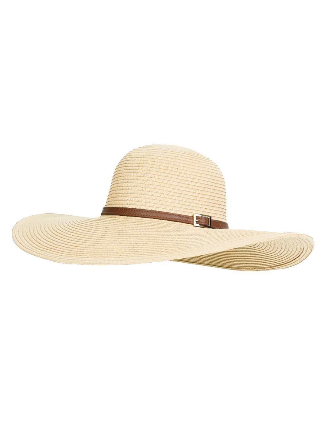 jemima cream wide brimmed hat cutout