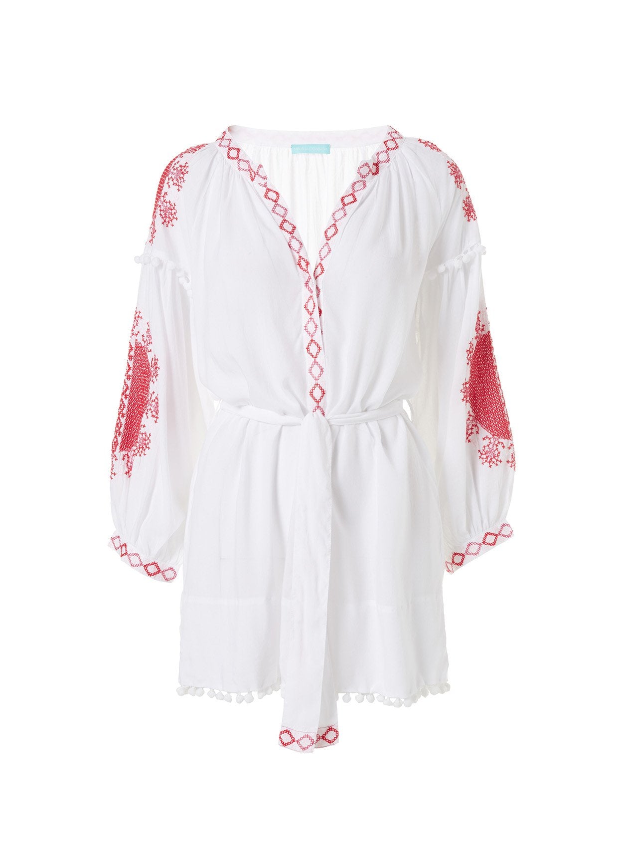 katya white kaftan