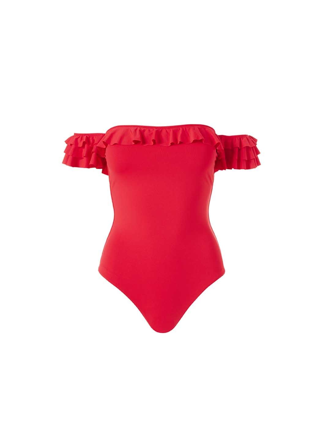 lima red swimsuit 