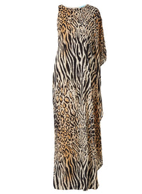 Pamela Cheetah Long Dress