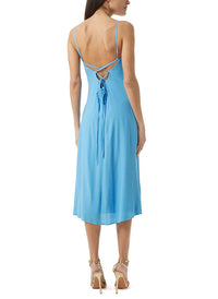Primrose Blue Crepe Dress