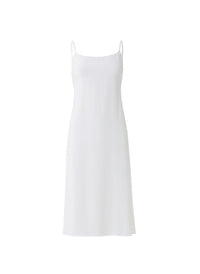 Primrose White Crepe Dress