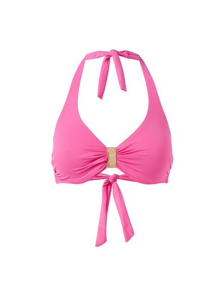 Provence Hot Pink Bikini Top