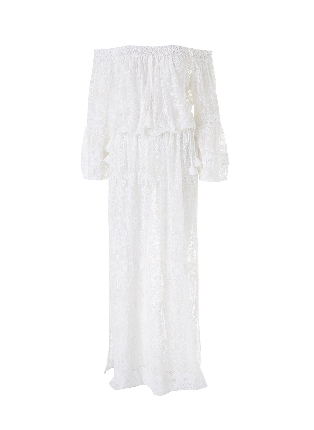 sabina white embroidered offtheshoulder maxi dress 2019_2