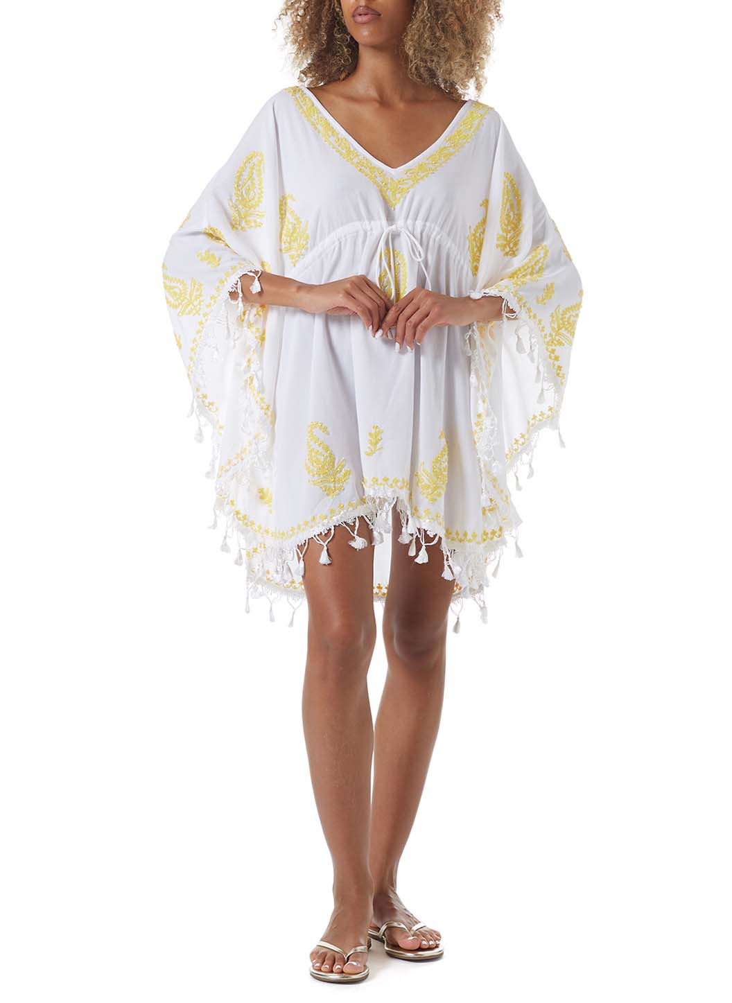Exclusive Sharize Yellow Kaftan