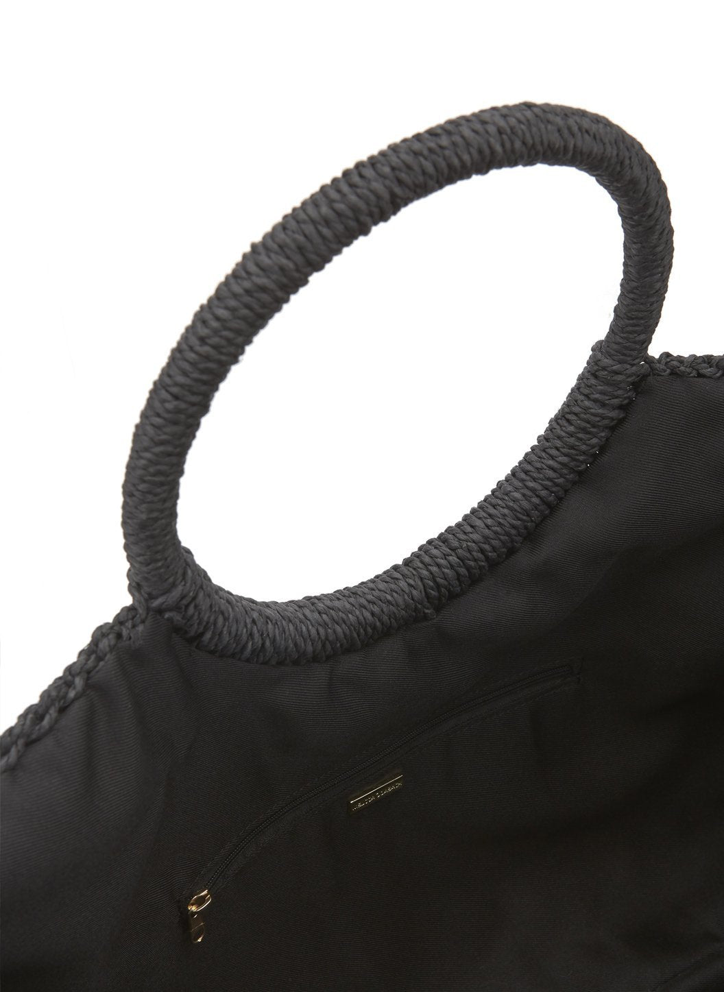 sorrento woven basket bag black 2019 3