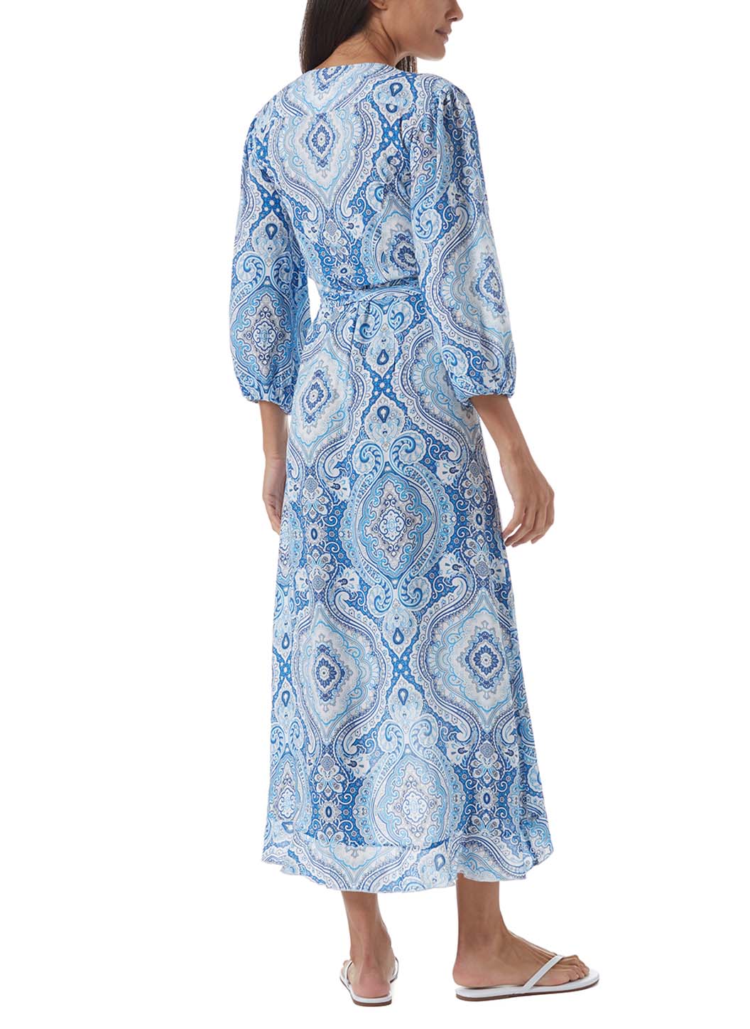 Taylor Blue Paisley Dress | Official US Site